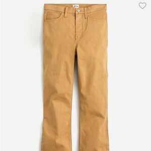 J Crew 9” Billie Demi boot crop pant